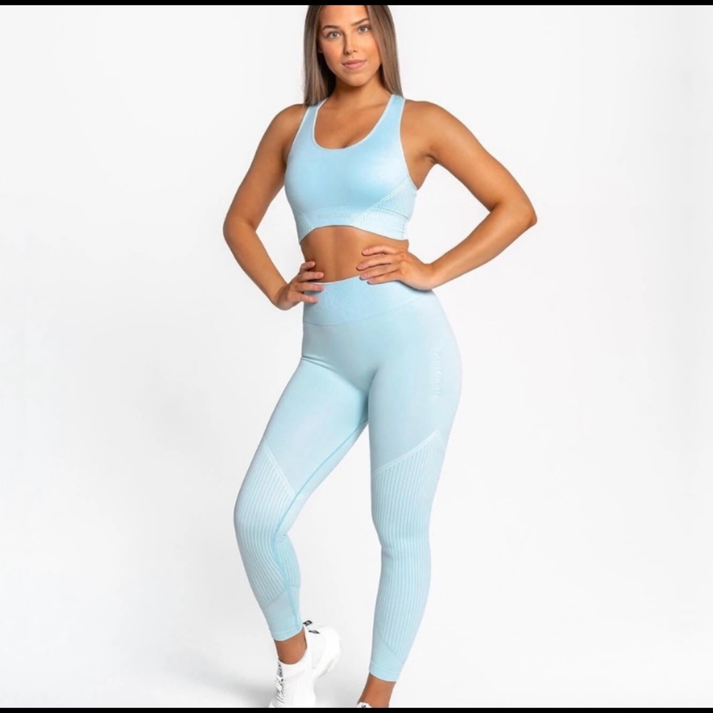 Brand new with tags Pursue Sky Blue Leggings